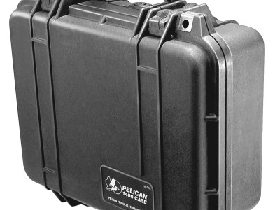 1400 Peli Protector Case without Foam - Silver