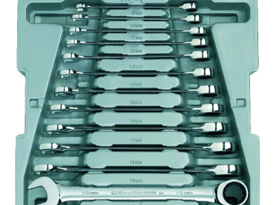 Combination Wrench Ratchet Set 8pc in Box 516 - 34
