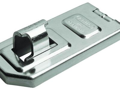 Hasp & Staple Double Hinged Diskus Length: 190mm. Width: 56mm Abus