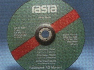 Rasta Grinding Discs - Stainless Steel 5 x 1/8