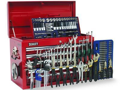 Tool Chest - 5 Drawer With Tools Included. Sealey