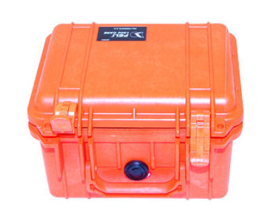 1300 Peli Protector Case without Foam - Orange