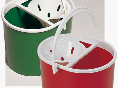 Mop Bucket Plastic Red 12 Litre