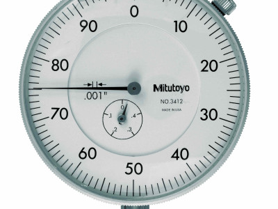 Dial Indicator 20mm Series 3 w Tolerance Pointers Mitutoyo