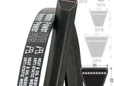 Fenner Standard Wrapped Wedge Belt SPZ Section x 1862mm