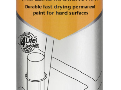 Tygris Stripeline Marking Paint, Black, Durable, Fast Drying, Permanent, 750ml