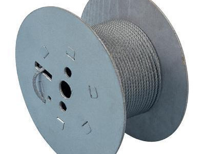 Wire Rope - Galvanised. 5mm Dia 6 x 19 FMC 50m Coil