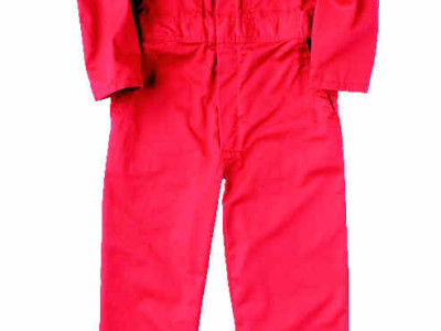 Coverall Zip Front Redhawk-Dickies. Red. Chest: 42