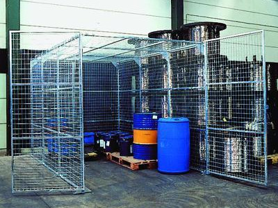 Cylinder Cage - Galvanised. H2230 x L1200 x W1200mm. 129kg