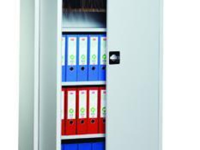Cupboard - Ekwo. Light Grey - 4 Shelves. H1800 x W920 x D420mm
