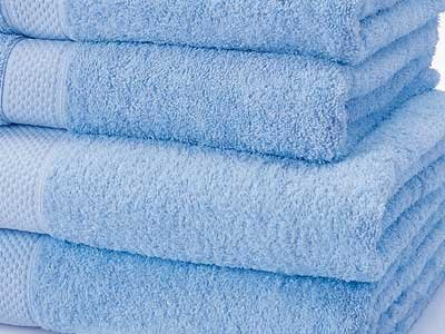 Towel Bath Blue 26
