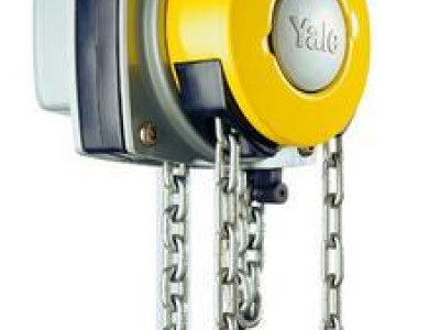 Manual Hoist - Yale 360?. H300 x W400 x D1200mm. WLL 10000kg. 3 Chain Falls