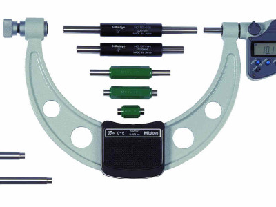 Micrometer Digital Interchangeable Anvil 0-152.4mm  0-6