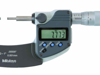Micrometer Spline Digital 0-25mm  0-1
