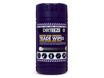 Trade Wipes Rough & Smooth Heavy Duty Tub of 80 Dirteeze