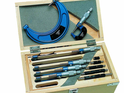 Micrometer Outside Set 0 -100mm (4 Piece) Linear Tools