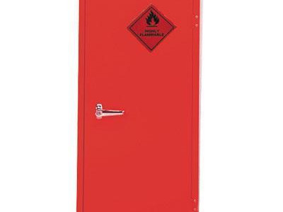 Red Flammable Material Storage Cabinet. HxWxD 915x459x459mm.
