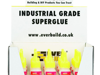 Industrial Superglue GP  20g Clear Everbuild