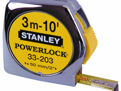 Measuring Tape Powerlock 3m 10ft x 13mm Stanley