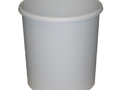 Waste Bin - Round. H310 x Top Dia 295mm. 18L Capacity. Grey. Pack of 10