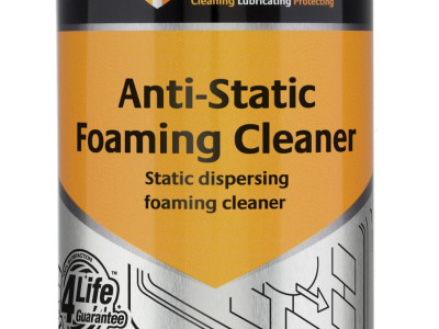 Tygris Anti Static Foaming Cleaner, Static Dispersing, Dissolves Grease, 400ml