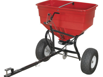 Spreader Broadcast Tow Behind 80kg Capacity SPB80T Sealey