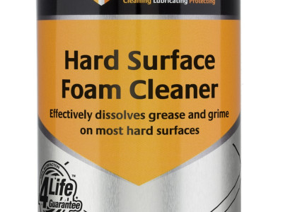 Tygris Hard Surface Foam Cleaner, Cuts Through Grease & Grime, Smear Free, 400ml