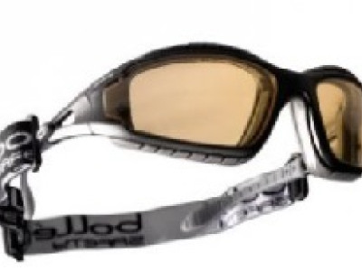 Spectacle Tracker 2 Black Frame Yellow Lens & Headband Bolle