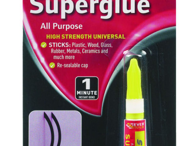 All Purpose Superglue 3g Clear Everbuild