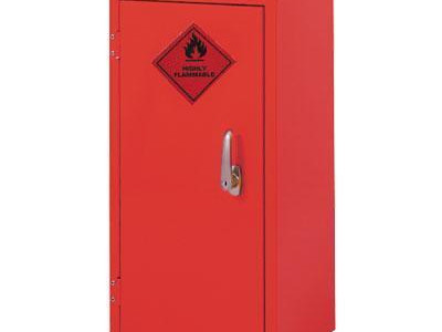 Red Flammable Material Storage Cabinet. HxWxD 712x355x305mm