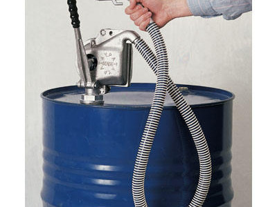 Hand Pump - Single Acting. Aluminium For Steel Drums Max output 25L/min