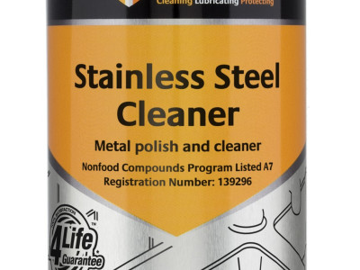 Tygris Stainless Steel Cleaner, Metal Polish & Cleaner, 400ml