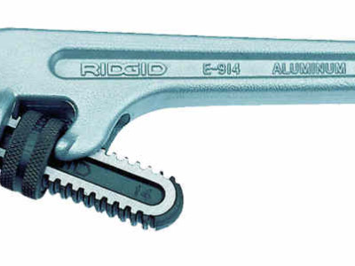 End Pipe Wrench Aluminium 360mm with 2