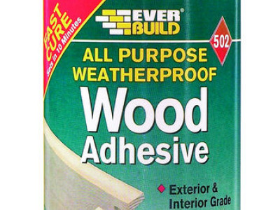 All Purpose Weatherproof Wood Adhesive 1 Litre 502 Everbuild