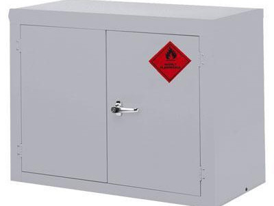 Flammable Material Storage Cabinet HxWxD 712 x 915 x 459mm. Grey.
