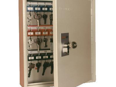 Euro Key Cabinet. H355 x W300x D80mm. 48 Key Capacity