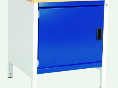 Storage Bench w 1 Cupboard - Bott Cubio. Multiplex Top. L750 x D750 x H840mm
