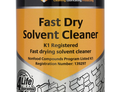 Tygris Fast Dry Solvent Cleaner, Removes All Types of Contaminant, 400ml