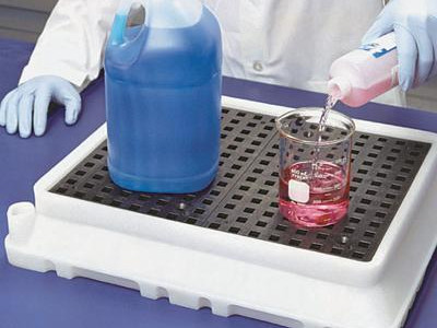 Spill Tray Tabletop. LxW 530x430mm Capacity 11.3ltr Pig