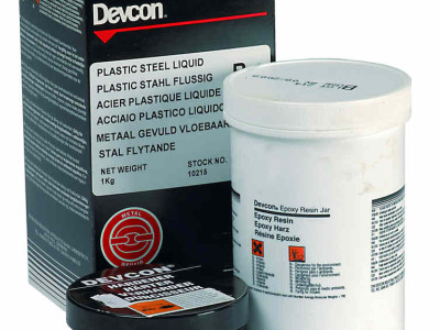 Compound Repair Plastic Steel Liquid Devcon (B) 500g