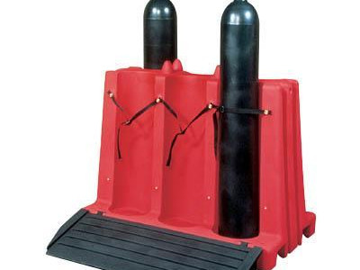 Polythene Floor Stand For Six Cylinders 545kg Capacity