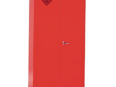 Red Flammable Material Storage Cabinet.. HxWxD 1830x915x459mm.
