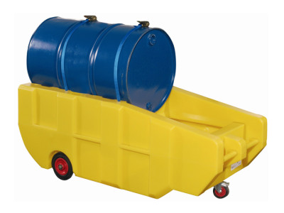 Drum Dispensing & Transfer Trolley PE 160cm x 74cm x 64cm