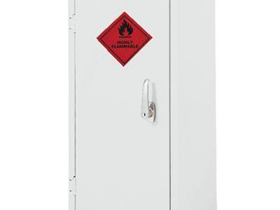 Flammable Material Storage Cabinet HxWxD 712 x 355 x 305mm. White