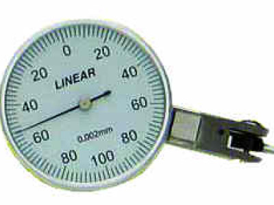 Dial Test Indicator Range: 0.2mm Reading: 0-100-0 Graduations: 0.002mm
