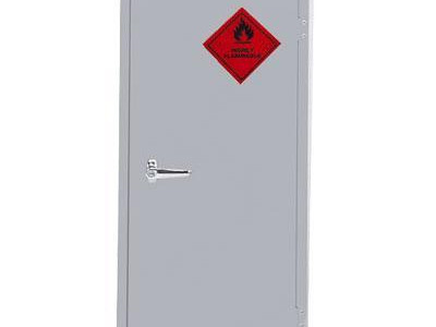 Flammable Material Storage Cabinet HxWxD 915 x 459 x 459mm. Grey.