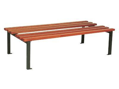 Cloakroom Bench - Double Sided. No Baskets. H400 x W660 x L1525mm