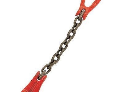 Sling Hook with Catch For 7mm Chain - Grade 8 Steel