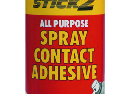 Spray Contact Adhesive 500ml Aerosol Everbuild