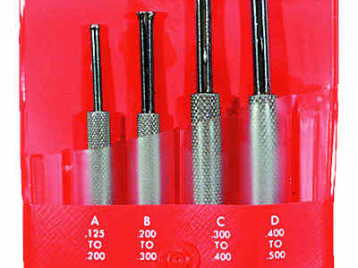 Small Hole Gauge Set for Shallow Blind Bores 3.2-12.7mm Starrett 831